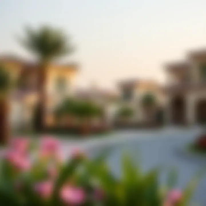 Diverse luxury villas in a tranquil Dubai community