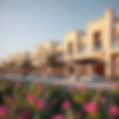 Elegant architectural design of the residential units at Alaya Beach