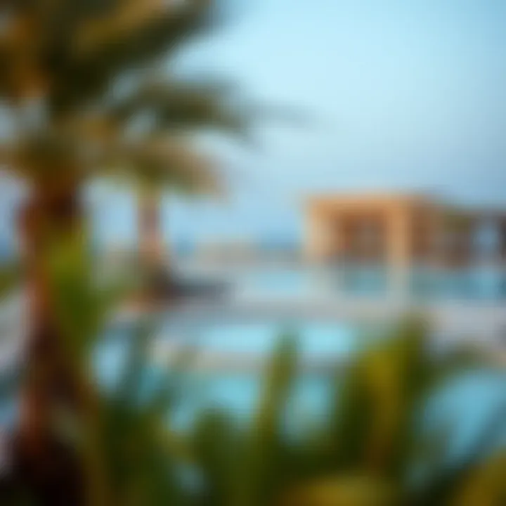 Luxurious amenities available at Alaya Beach including swimming pools and leisure areas