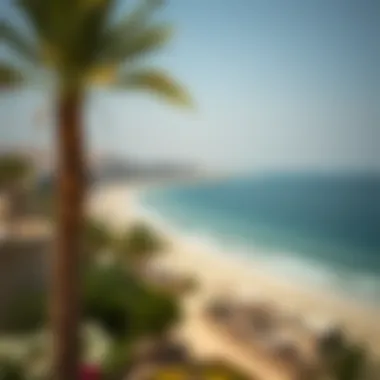 Stunning view of Alaya Beach at Tilal Al Ghaf showcasing its pristine shoreline