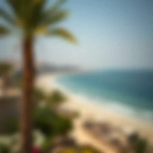 Stunning view of Alaya Beach at Tilal Al Ghaf showcasing its pristine shoreline