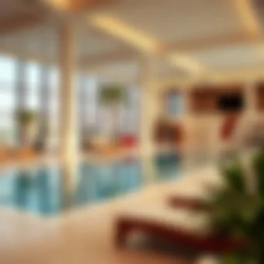 Exclusive Amenities at Alaya Dubai Amenities in Alaya Dubai including pool and fitness center.