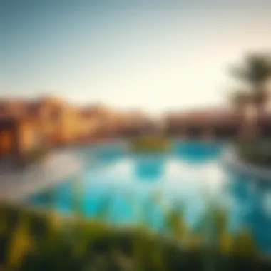 Recreational amenities and lush landscapes in Alma 1