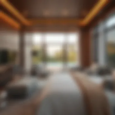 Luxurious furnishings that enhance comfort and style