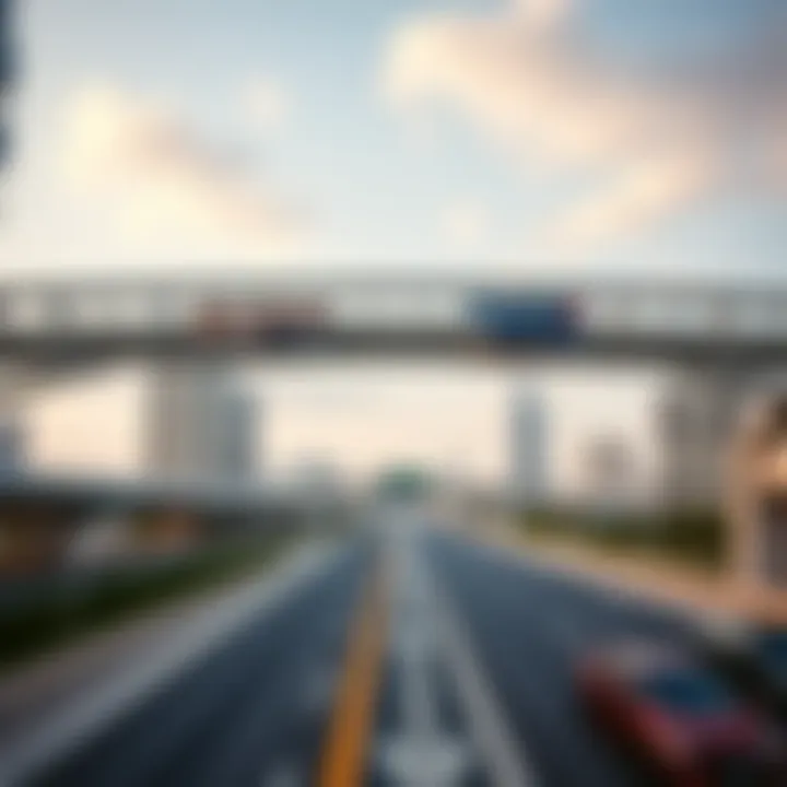 Transportation connections linking Emaar South to Dubai