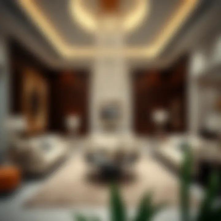 Stunning interior design of a Jumeirah Palm villa with exquisite furnishings