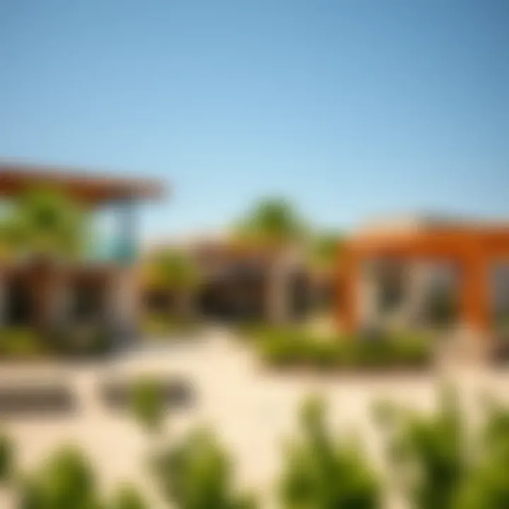 Community amenities highlighting recreational facilities in Silicon Oasis