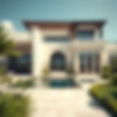 Stunning architectural design of a luxury villa in Silicon Oasis