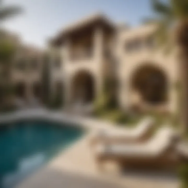 Luxurious amenities available in Al Barari villas highlighting opulent living