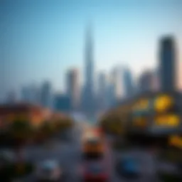 Luxurious skyline of Dubai showcasing high-end properties