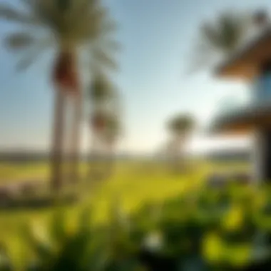 Sophisticated outdoor amenities in a luxury real estate setting