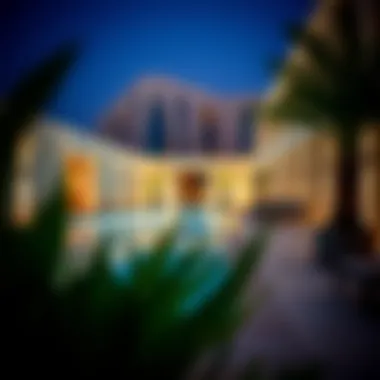 Exquisite Amenities at Six Sense Dubai Luxurious amenities featuring a serene pool area at Six Sense Dubai
