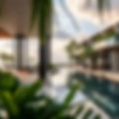 Serenity by the Water: A Lifestyle Perspective Beautiful waterfront view from Sur la Mer townhouses highlighting serene lifestyle