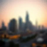 Luxurious Dubai skyline showcasing high-end properties