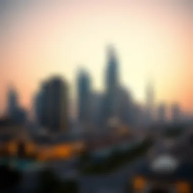 Luxurious Dubai skyline showcasing high-end properties