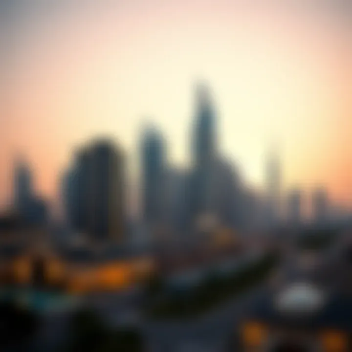 Luxurious Dubai skyline showcasing high-end properties