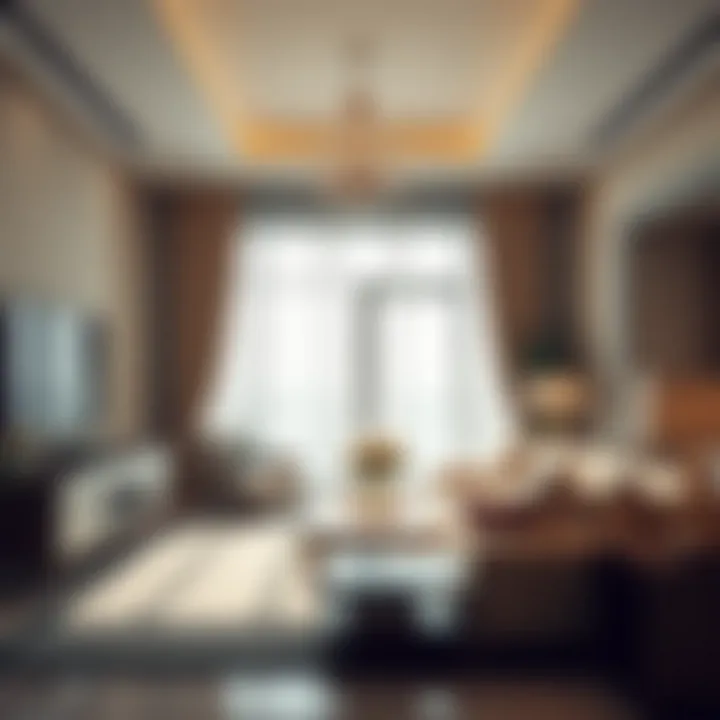 Elegant interior of a luxury property in Dubai